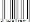 Barcode Image for UPC code 0722868535974