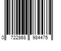 Barcode Image for UPC code 0722868984475