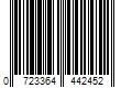 Barcode Image for UPC code 0723364442452. Product Name: Ruger .177 Caliber Mark IV Pellet Pistol