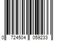 Barcode Image for UPC code 0724504059233