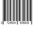 Barcode Image for UPC code 0724504535805