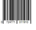 Barcode Image for UPC code 0724771011910