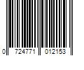 Barcode Image for UPC code 0724771012153. Product Name: Woodland Scenics-WS 1215 Earth Color Kit