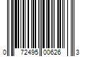 Barcode Image for UPC code 072495006263