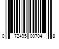 Barcode Image for UPC code 072495007048