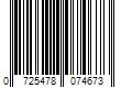 Barcode Image for UPC code 0725478074673