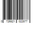 Barcode Image for UPC code 0726821022877
