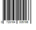 Barcode Image for UPC code 0728164005166. Product Name: Lotus & Windoware 1" Cordless Vinyl Mini Blind - Alabaster