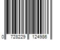 Barcode Image for UPC code 0728229124986. Product Name: The Hain Celestial Group  Inc. TERRA Sea Salt Wavy Sweet Potato Vegetable Snack Chips  6.8 oz
