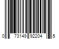 Barcode Image for UPC code 073149922045