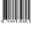 Barcode Image for UPC code 0731509850895. Product Name: Kiss Products Inc KISS Salon Color Toenails  White - This Is Classic
