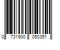 Barcode Image for UPC code 0731900050351. Product Name: KidKusion Corner Cushions Foam  Black