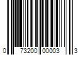 Barcode Image for UPC code 073200000033