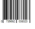 Barcode Image for UPC code 0735692038023. Product Name: HDX 13 Gal. Flex White Drawstring Kitchen Trash Bags with 10% PCR (150-Count)