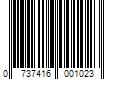 Barcode Image for UPC code 0737416001023. Product Name: Omega Effortless Batch Juicer, in Black