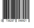 Barcode Image for UPC code 0738287098921. Product Name: 10 x 3-1/2  Star Drive Green Deck Saberdrive Screws 5 lb. Tub (272 pcs.)