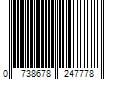 Barcode Image for UPC code 0738678247778. Product Name: Classic Developer Activador 15 Vol 4.5% by American Crew for Men - 15.2 oz Activator
