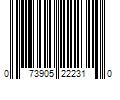 Barcode Image for UPC code 073905222310. Product Name: STA-BIL 10-oz 2-cycle or 4-cycle Engines Fuel Additive | 22231
