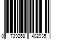 Barcode Image for UPC code 0739268402935. Product Name: TOTO Drake Cotton White Elongated Standard Height Toilet Bowl 12-in Rough-In | C776CEGT40-01