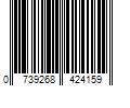 Barcode Image for UPC code 0739268424159. Product Name: TOTO CT446CEGN Aquia Elongated Toilet Bowl Only - Cotton