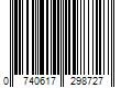Barcode Image for UPC code 0740617298727. Product Name: Kingston 32GB Canvas Select Plus UHS-I microSDHC Memory Card with SD Adapter
