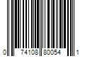 Barcode Image for UPC code 074108800541. Product Name: Conair LLC Conair Professional Wire Bristle Cushion Hairbrush with Rubber-Grip Handle  Colors Vary