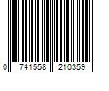 Barcode Image for UPC code 0741558210359. Product Name: Zyloware Stetson Men s Rectangle Eyeglasses  ST228  Gray  55-19-140  with Case