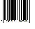 Barcode Image for UPC code 0742512360516. Product Name: DRAW TITE 7  x 1 1/4  Drop with Pin Cls II Ball Mount Kit Replacement Auto Part  Easy to Install