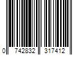 Barcode Image for UPC code 0742832317412. Product Name: Brenne Estate Cask French Single Malt / Cognac Finish French Whisky
