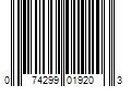Barcode Image for UPC code 074299019203