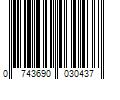 Barcode Image for UPC code 0743690030437. Product Name: Hawaiian Silky - Creme Conditioning No Base Relaxer REGULAR