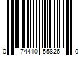 Barcode Image for UPC code 074410558260