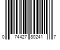 Barcode Image for UPC code 074427802417