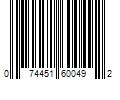 Barcode Image for UPC code 074451600492