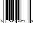 Barcode Image for UPC code 074469401715