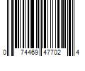 Barcode Image for UPC code 074469477024