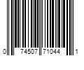 Barcode Image for UPC code 074507710441. Product Name: Plaskolite 1A00702A 2 x 4 ft. Ceiling Lighting Panel - Clear- Pack Of 20