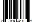Barcode Image for UPC code 074643254410