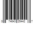 Barcode Image for UPC code 074643254427. Product Name: Piano Man