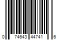 Barcode Image for UPC code 074643447416