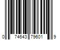 Barcode Image for UPC code 074643796019