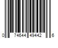 Barcode Image for UPC code 074644494426. Product Name: Paganini: 24 Caprices