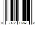 Barcode Image for UPC code 074704110020
