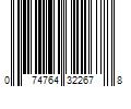 Barcode Image for UPC code 074764322678