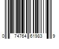 Barcode Image for UPC code 074764619839. Product Name: Ardell Flawless Eyelashes Black  802