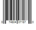 Barcode Image for UPC code 074804071870. Product Name: Peak 1 Gal Premium Antifreeze and Coolant