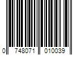 Barcode Image for UPC code 0748071010039