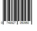 Barcode Image for UPC code 0748927050950. Product Name: Optimum Nutrition 100% Whey Gold Standard Protein Powder â€“ 2 lbs.