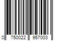 Barcode Image for UPC code 0750022957003