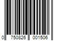 Barcode Image for UPC code 0750826001506. Product Name: Mark & Chappell VetIQ Defurr-UM Hairball Remedy